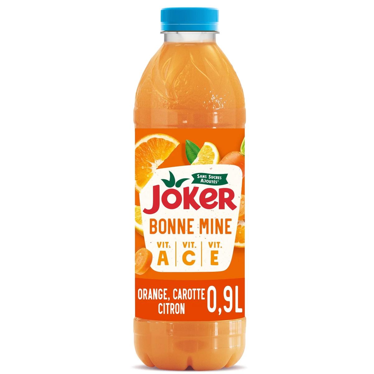 3123349016079 - Joker Les bien Faits - Jus de fruits orange carotte et citron