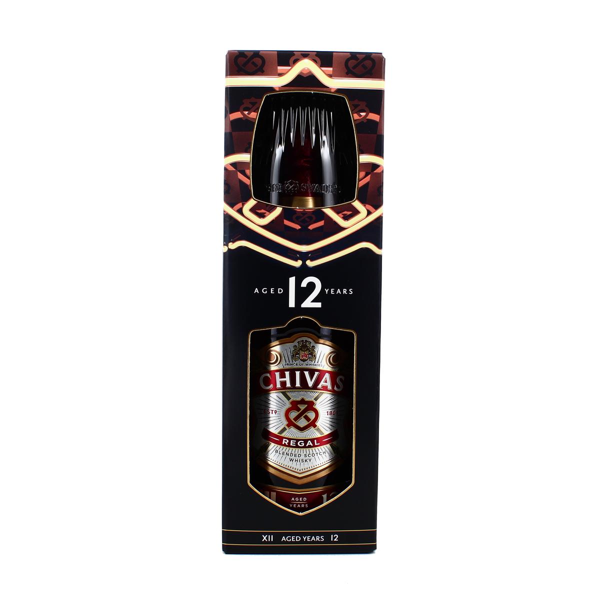 3163932626179 - Chivas Regal - Blended scotch whisky 12 ans 40° avec étui