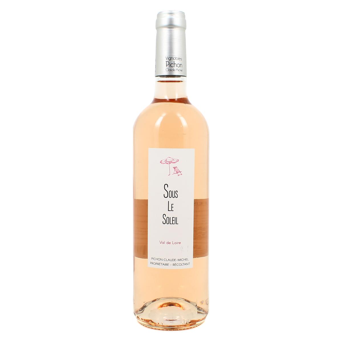3348008847379 - Vin De Pays du Val de Loire Rosé IGP - Vignobles Claude Michel Pichon