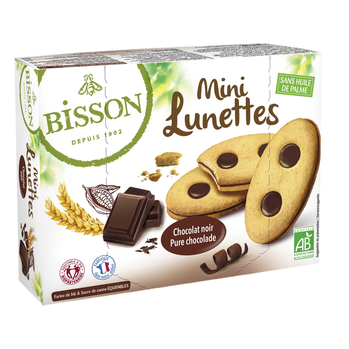3380380087479 - Bisson - Mini lunette choco noir bio