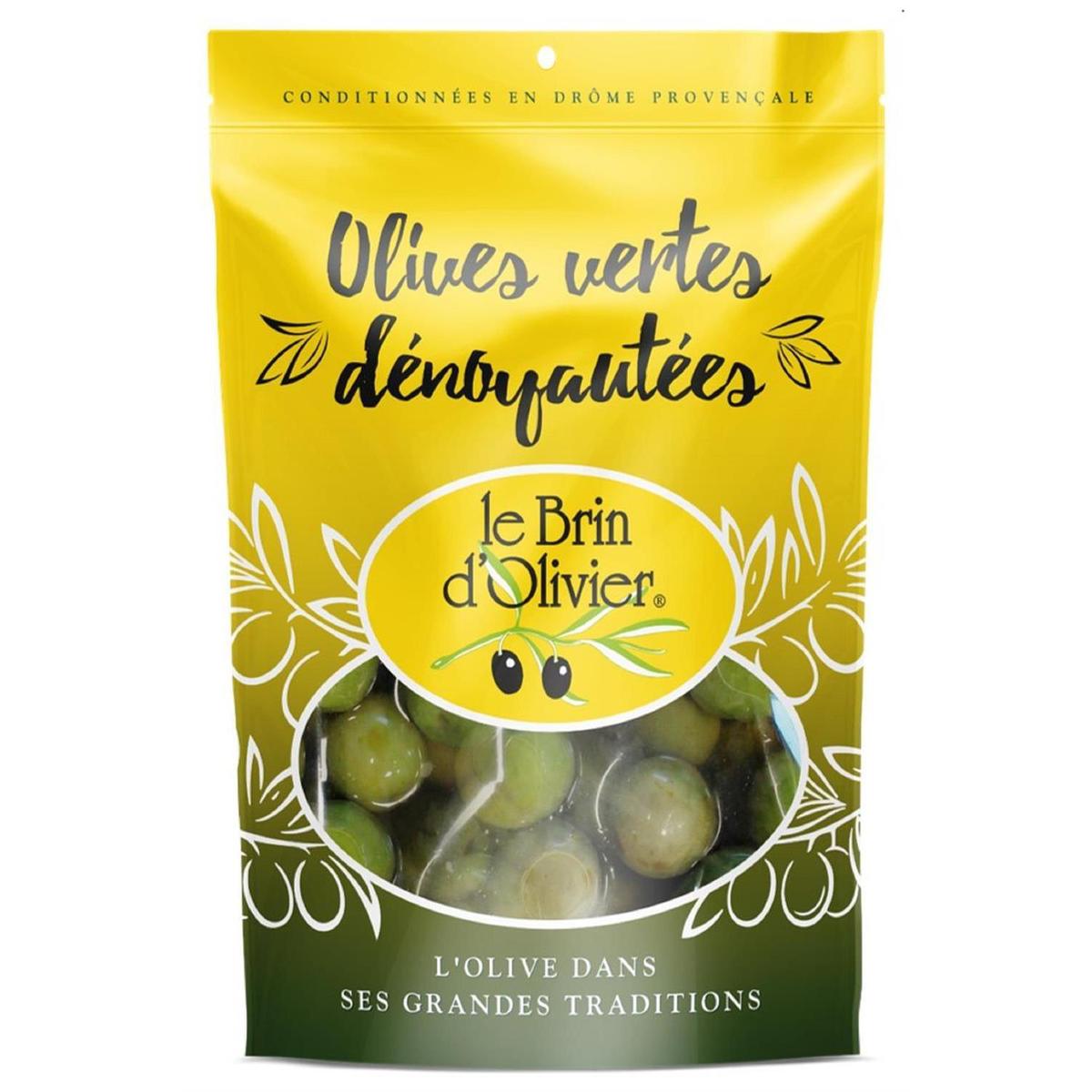 3262880100080 - Le Brin d'Olivier - Olives Vertes Dénoyautées