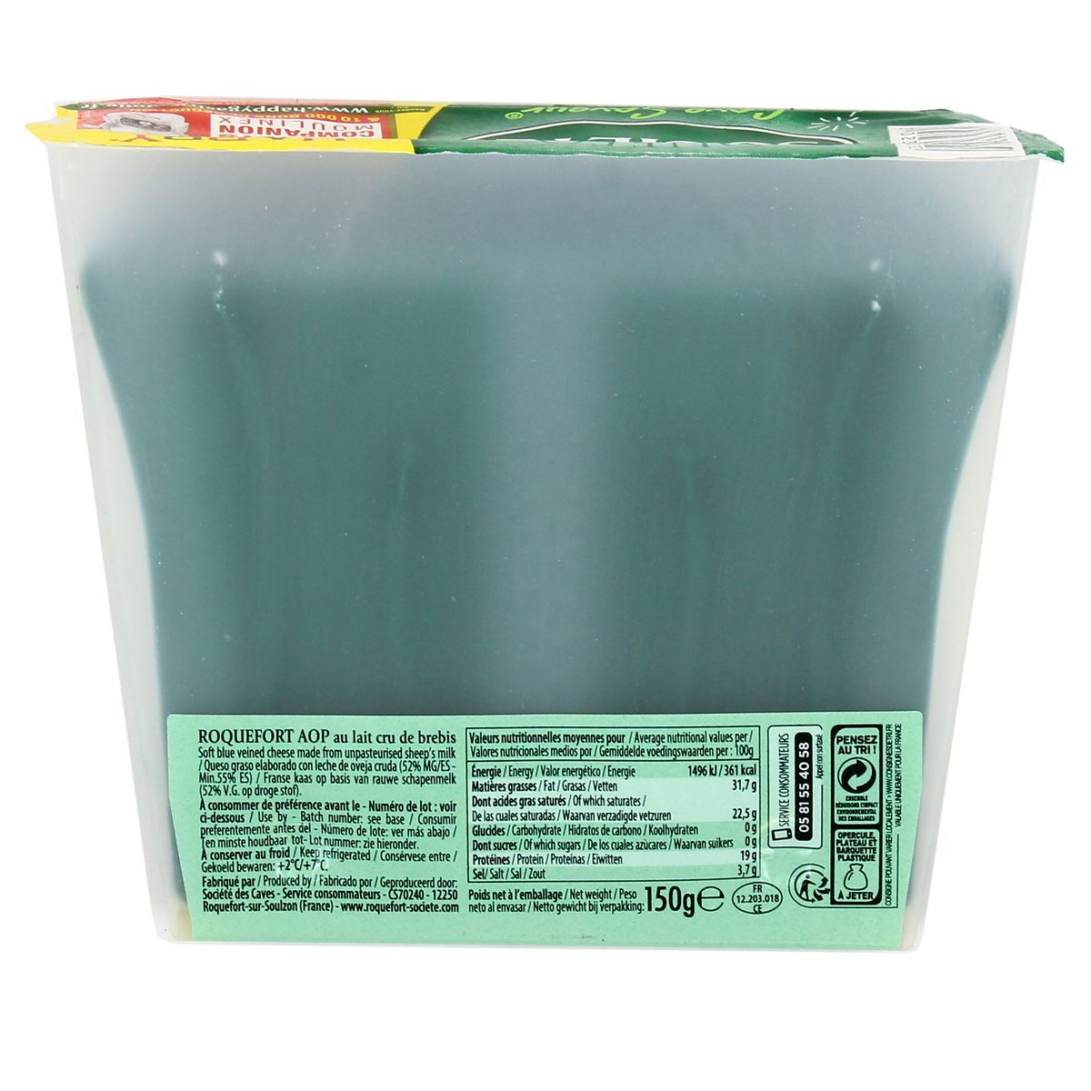 3023260030980 - Société - Roquefort Cave Saveur