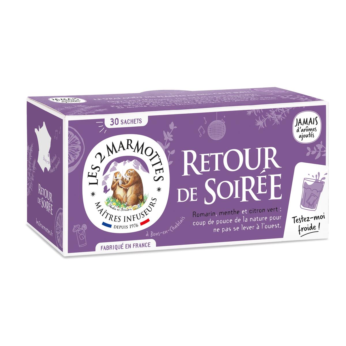 3422150002180 - Les 2 Marmottes - Infusion retour de soirée 42g 