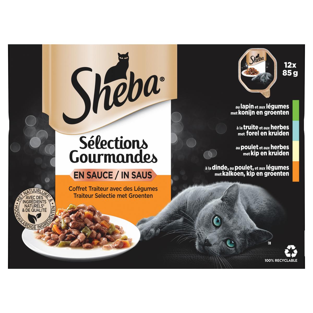 3065890122680 - Sheba - Les cuisinés sauces gourmandess