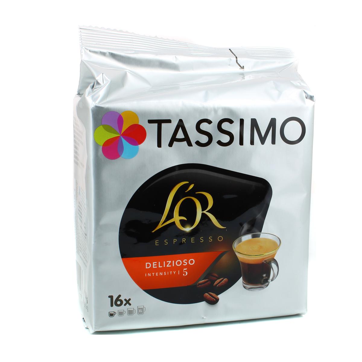 Livraison à domicile Tassimo L'or cappuccino, 8 dosettes