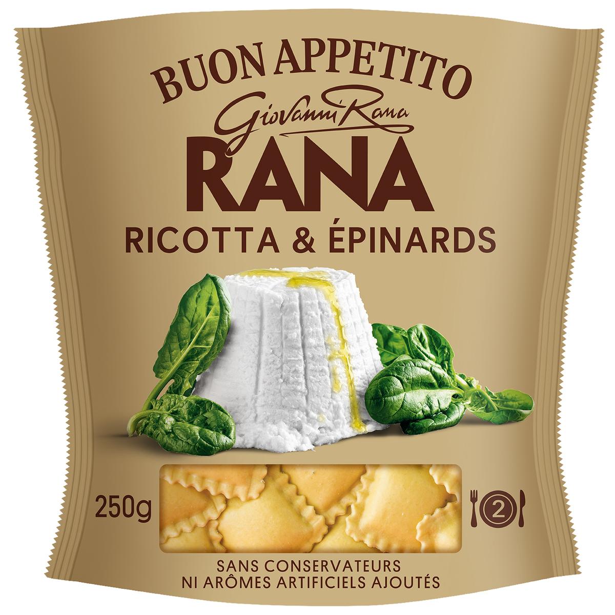 8001665726580 - Giovanni Rana - Ravioli Ricotta & Epinards