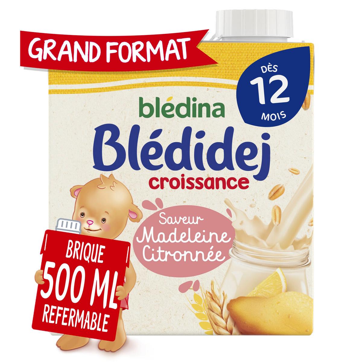 3041091979780 - Blédina - Blédi'dej - Céréales Lactées Saveur Madeleine Citronnée Bébé dès 12 mois