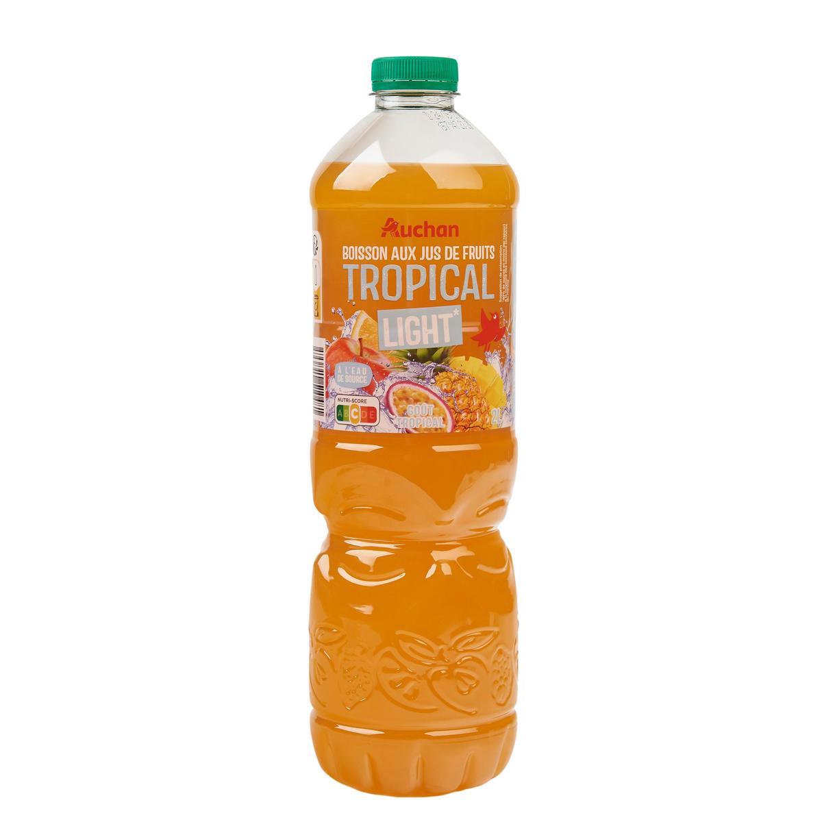 3596710510481 - Auchan - Boisson aux jus de fruits tropical light