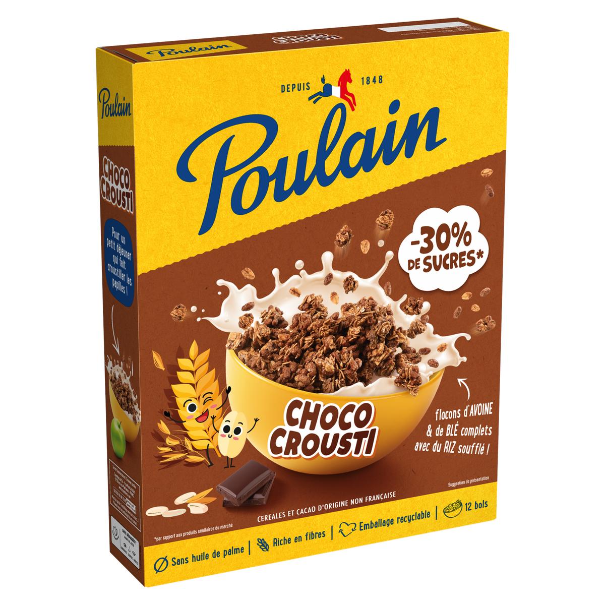 3664346342681 - Poulain - Céréales Choco Croustil