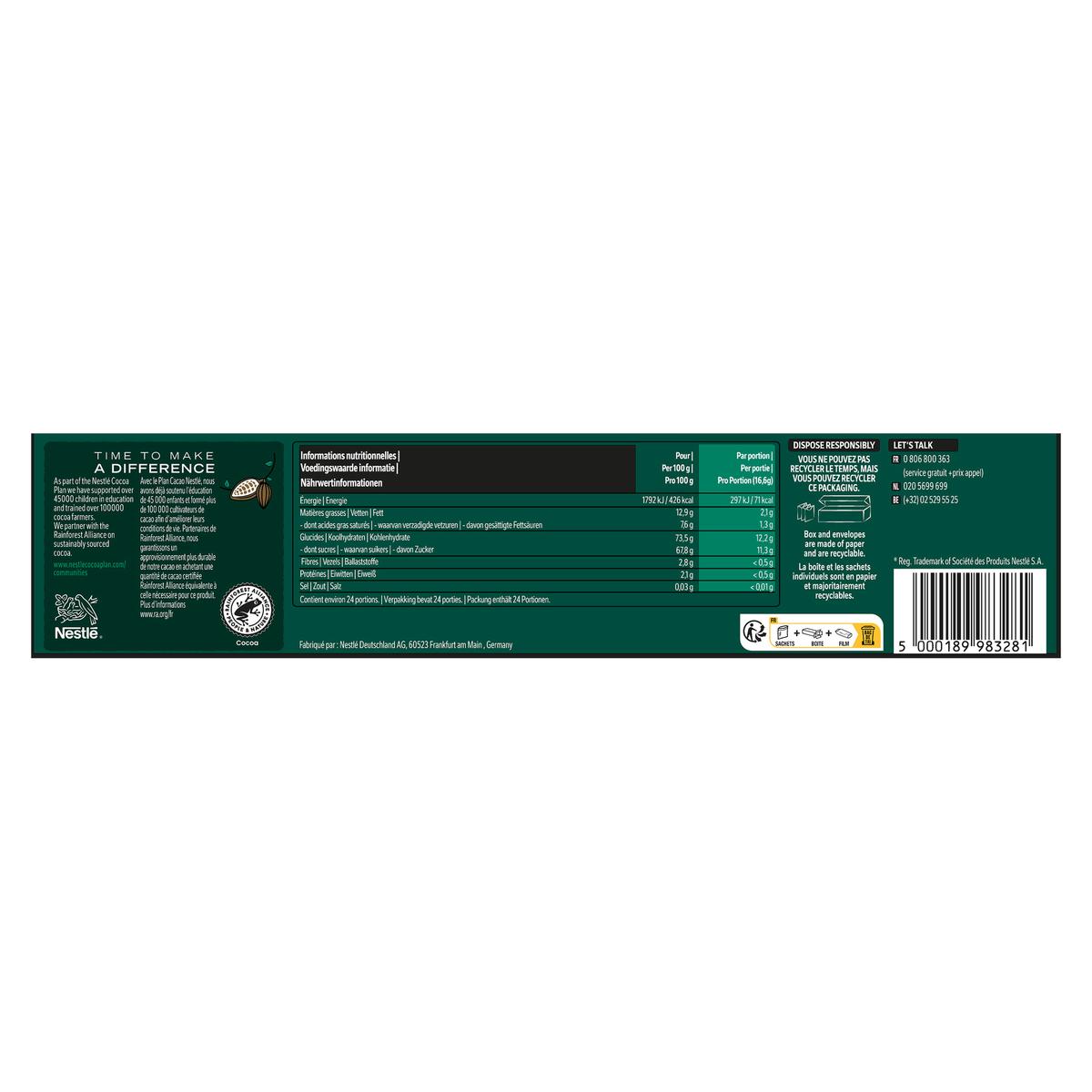 5000189983281 - After Eight - Chocolat Noir Fourré à La Menthe