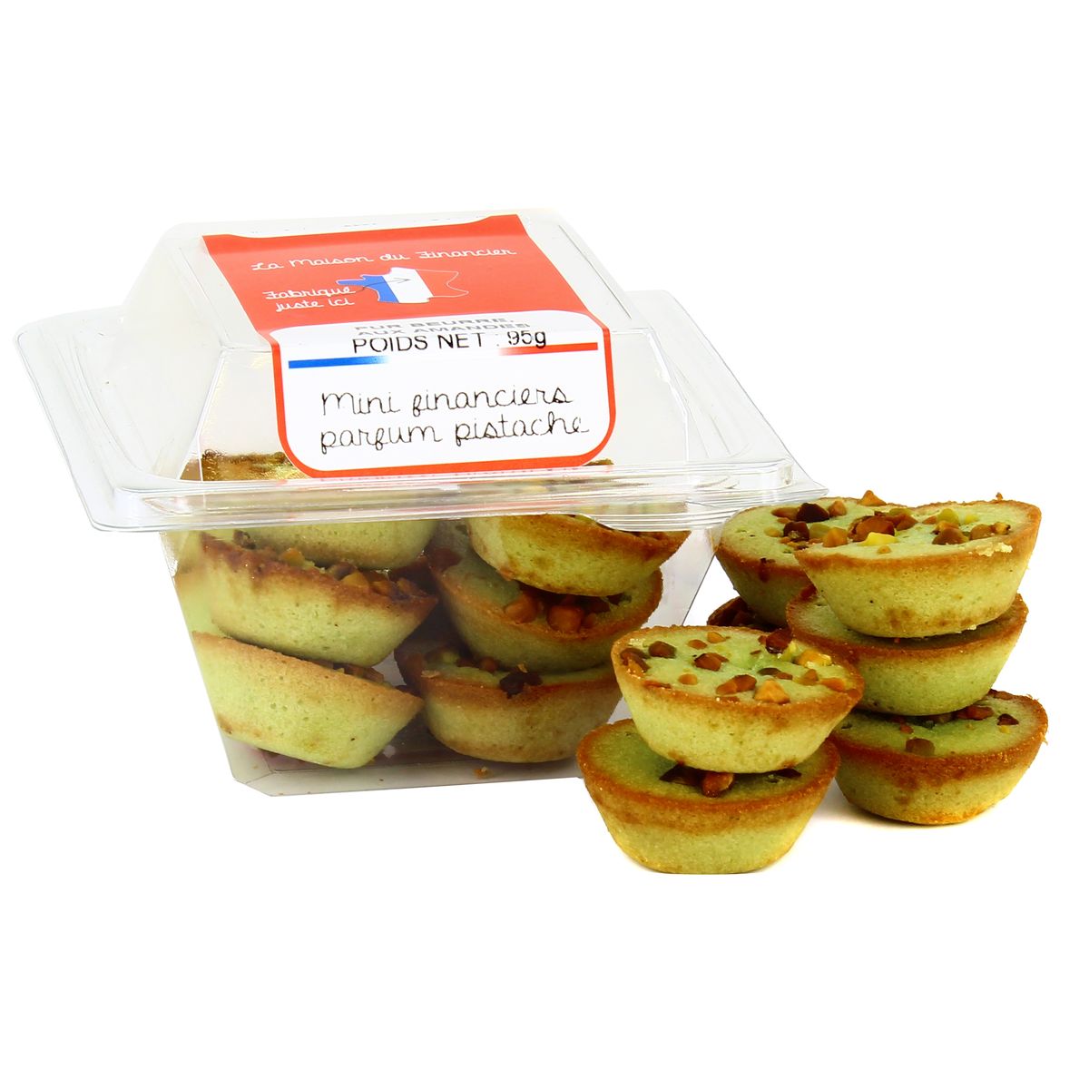 Astruc Pâtisserie Mini Financier Pistache 95g