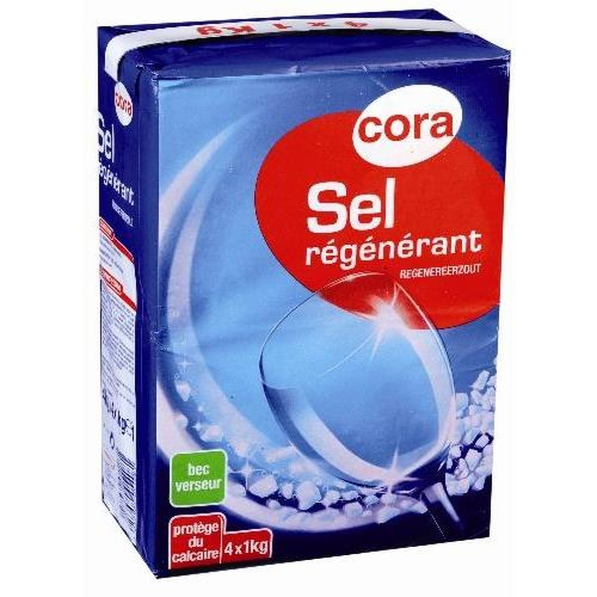 Promotion Cora Liquide de rinçage pour lave vaisselle, Lot de 2 x 1L