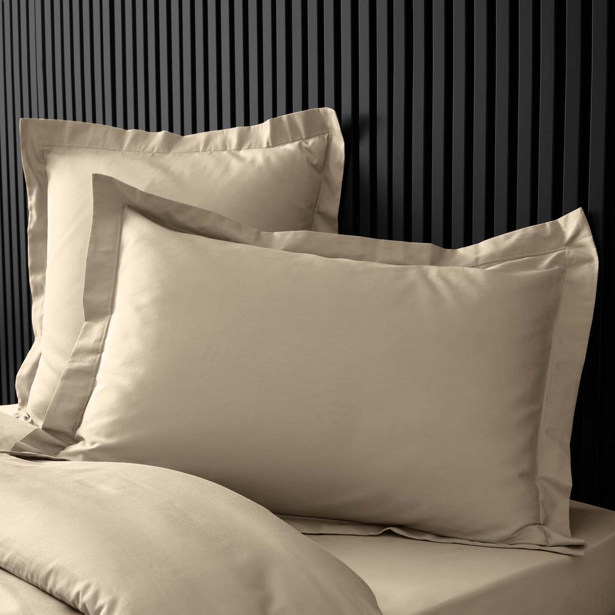 3574386446181 - Douceur D Interieur - Taie d'oreiller sable bourdon