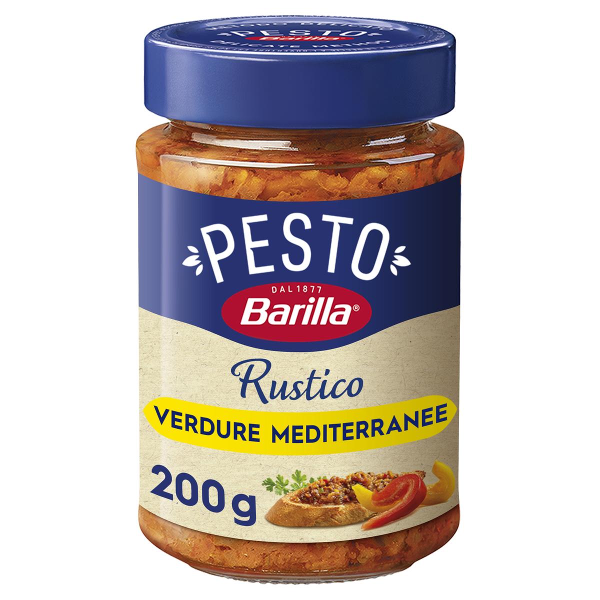 8076809576581 - Barilla - Sauce Pesto Rustico Légumes Méditerranéens