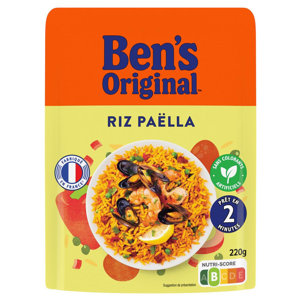 BEN'S ORIGINAL  Riz Express Façon Paella 220g