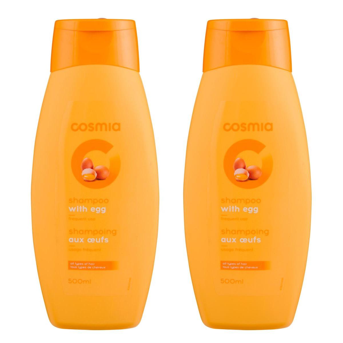 2050000407581 - COSMIA - Shampooing aux oeufs tous types de cheveux