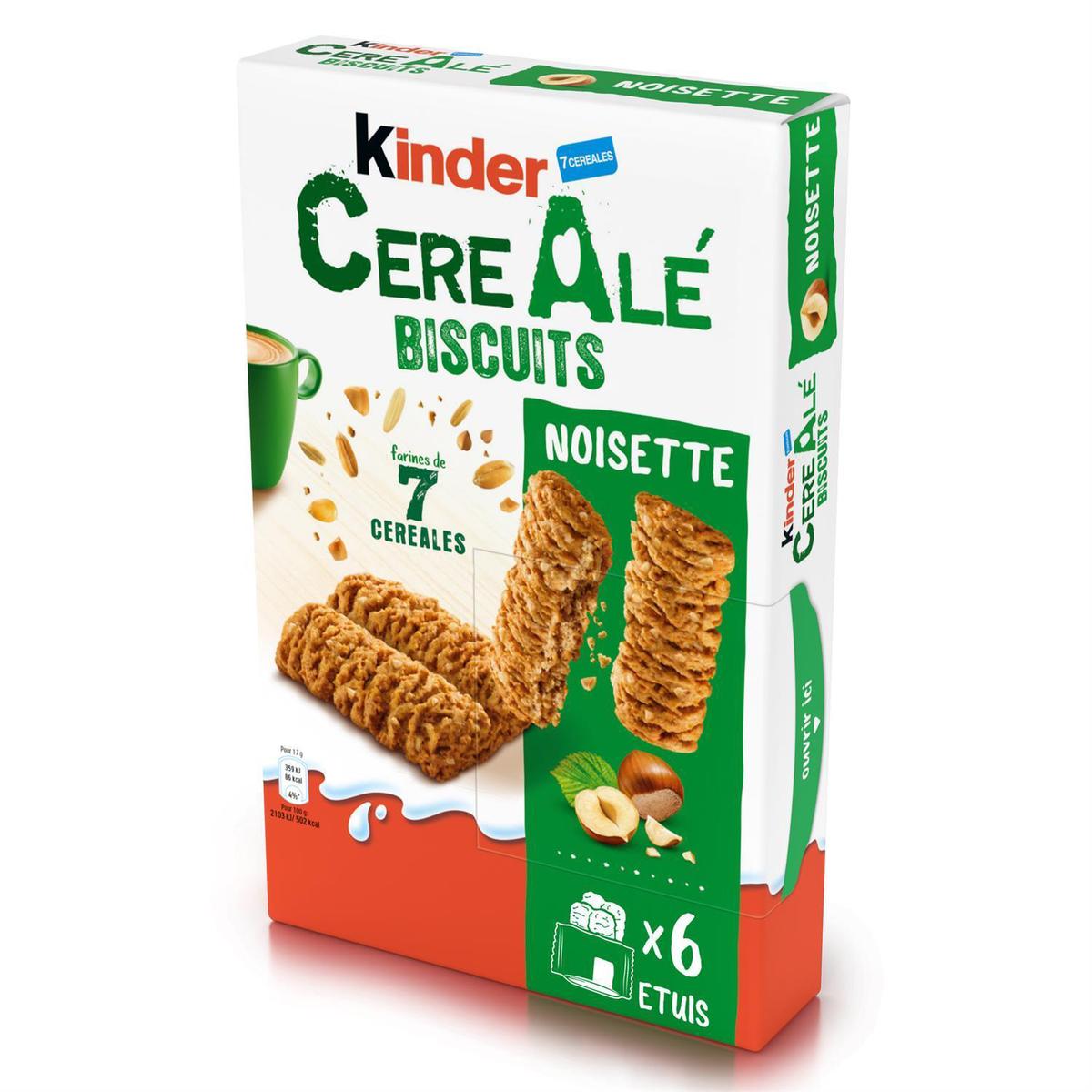 8000500329481 - Kinder - Barre de Céréales Noisettes 7 céréales