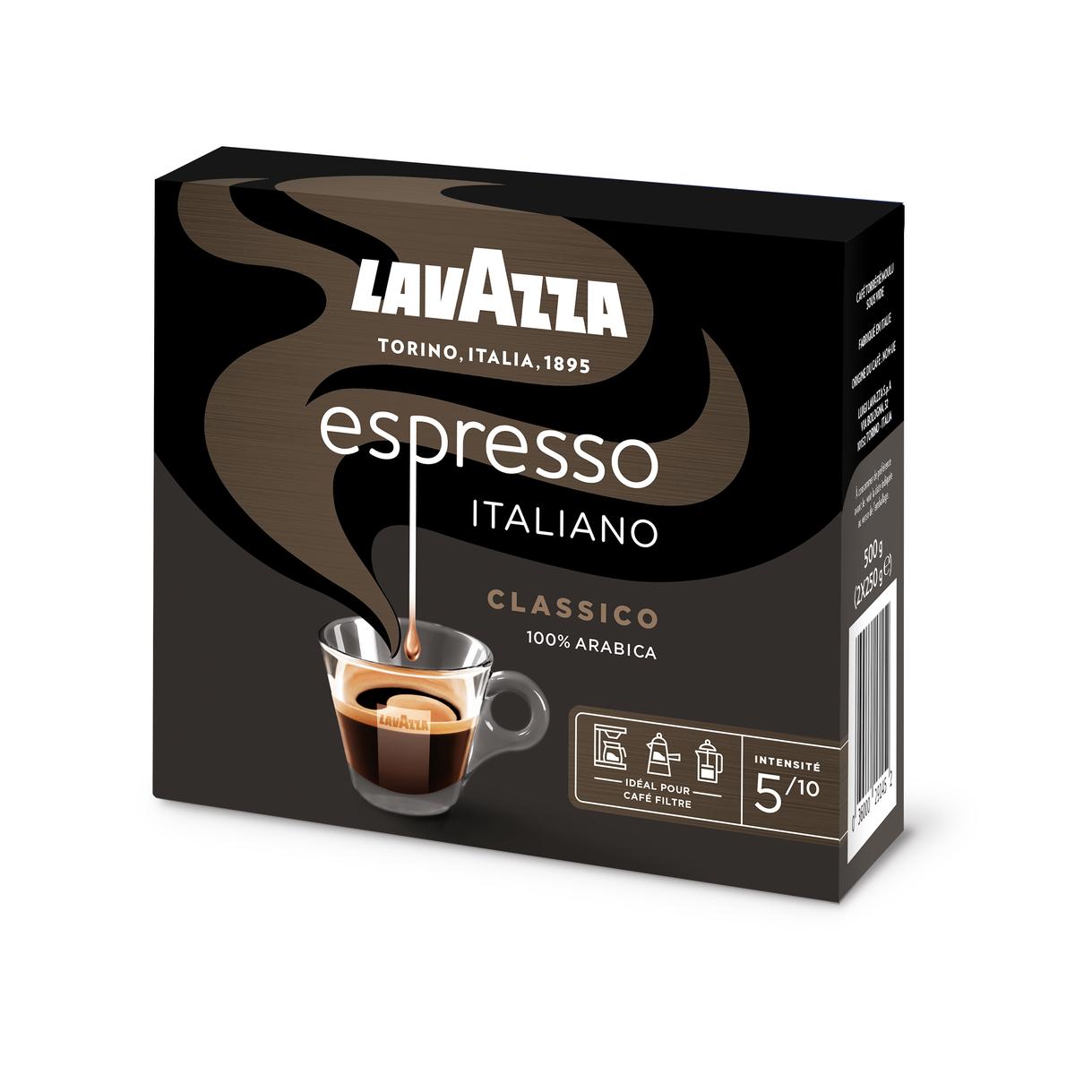 Livraison à domicile Lavazza L'Espresso Italiano, 2x250g