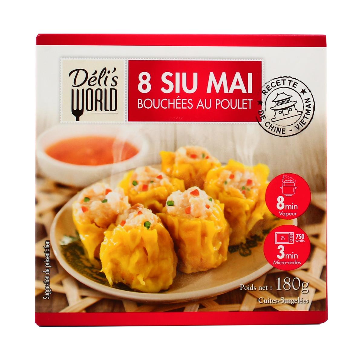 3760184013582 - Déli's World - Siu Mai - Raviolis au poulet