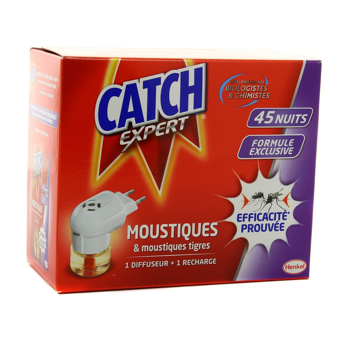 3178041344982 - Catch - Diffuseur électrique Anti-moustiques tigres 45 Nuits