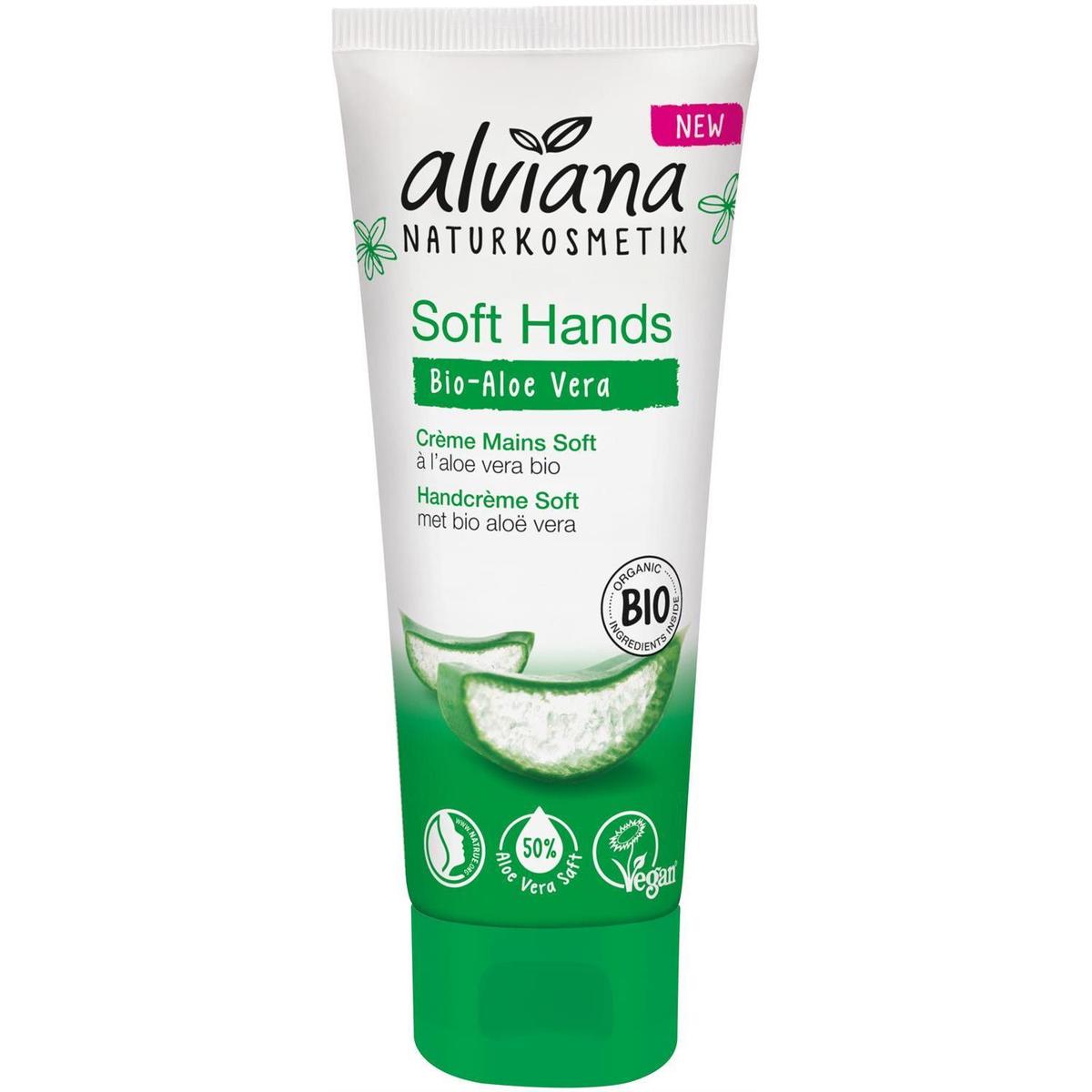 4260167186382 - Alviana - Crème Mains Douceur bio Aloe vera 