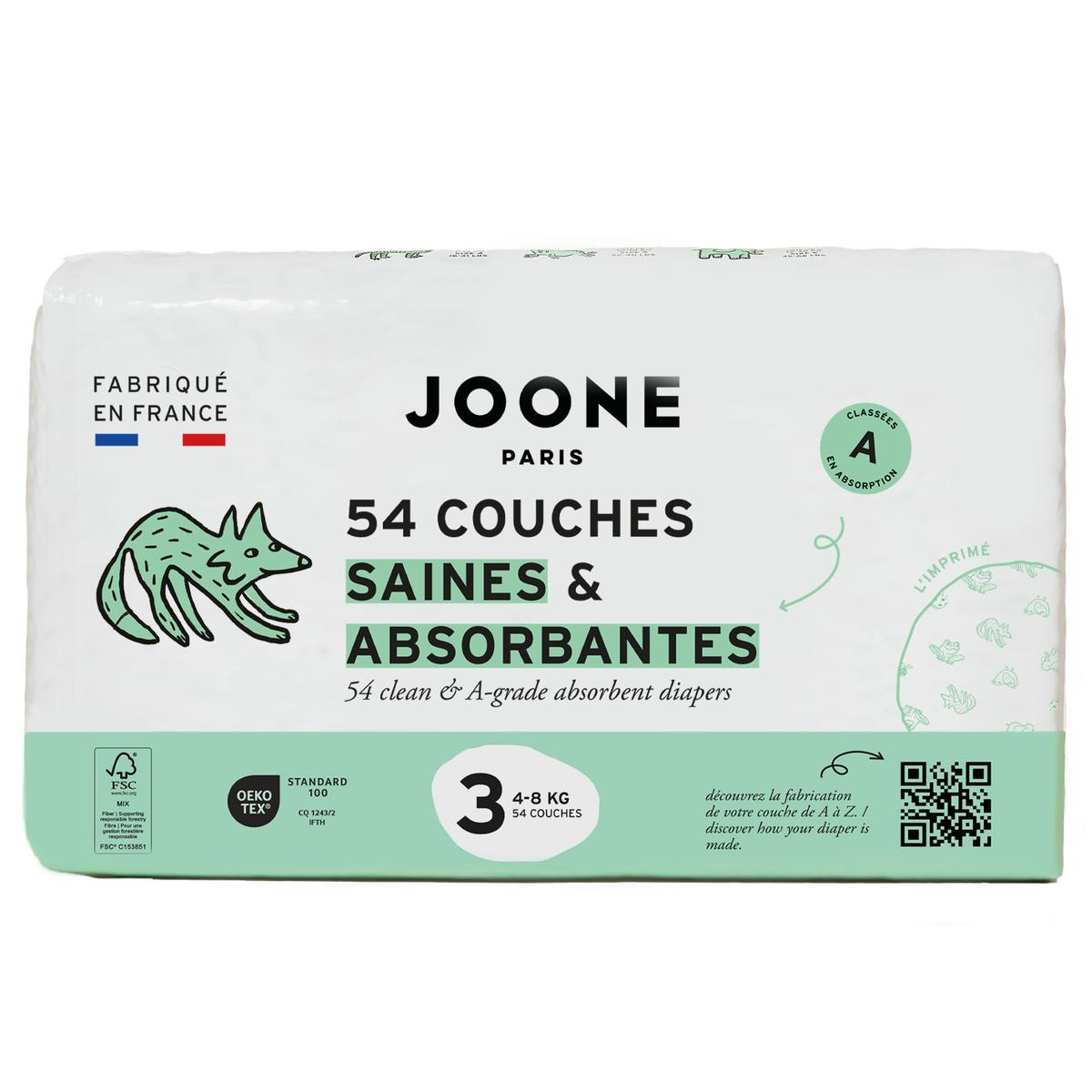 3760303886882 - Joone - Couches Bébé T3 4-8kg