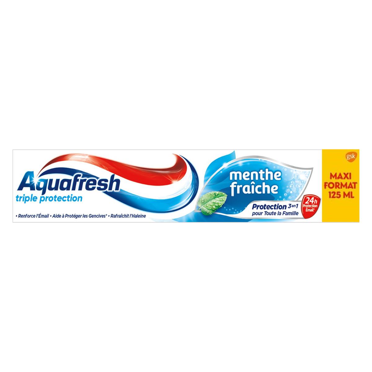 5054563157782 - Aquafresh - Dentifrice Menthe Fraîche Triple Action