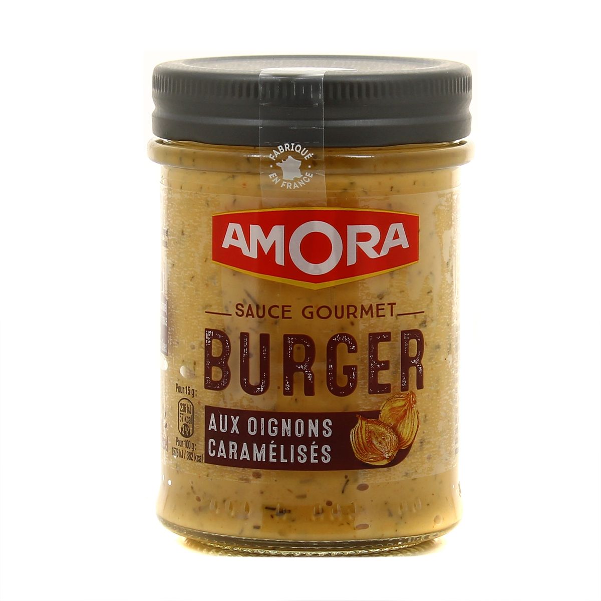 8714100908082 - Amora - Sauce Burger aux Oignons Caramélisés