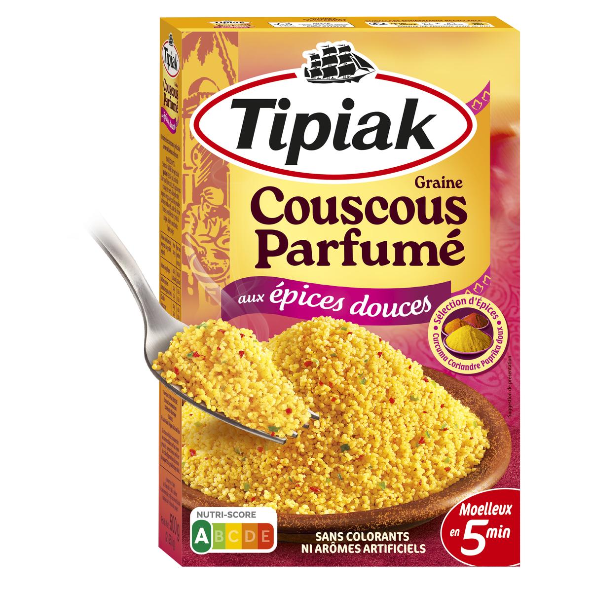 3165440008782 - Tipiak - Graines de couscous parfumées aux épices douces