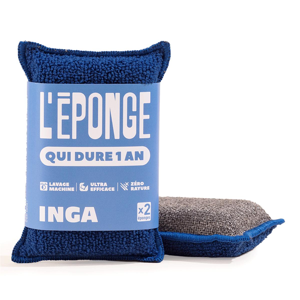 3760342990083 - Inga - Éponges grattante bleue