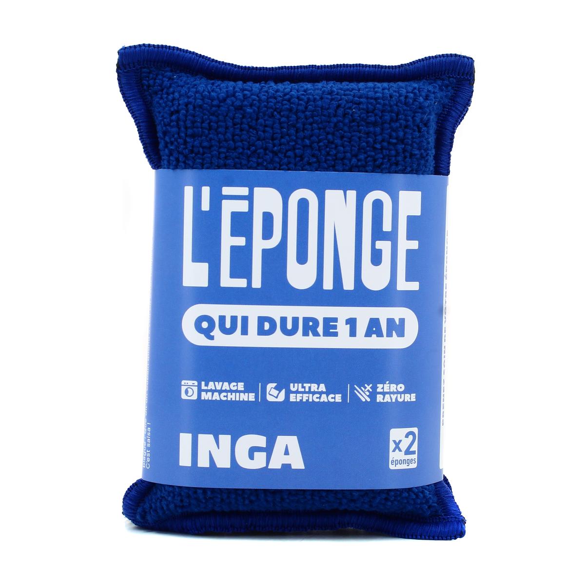 3760342990083 - Inga - Éponges grattante bleue