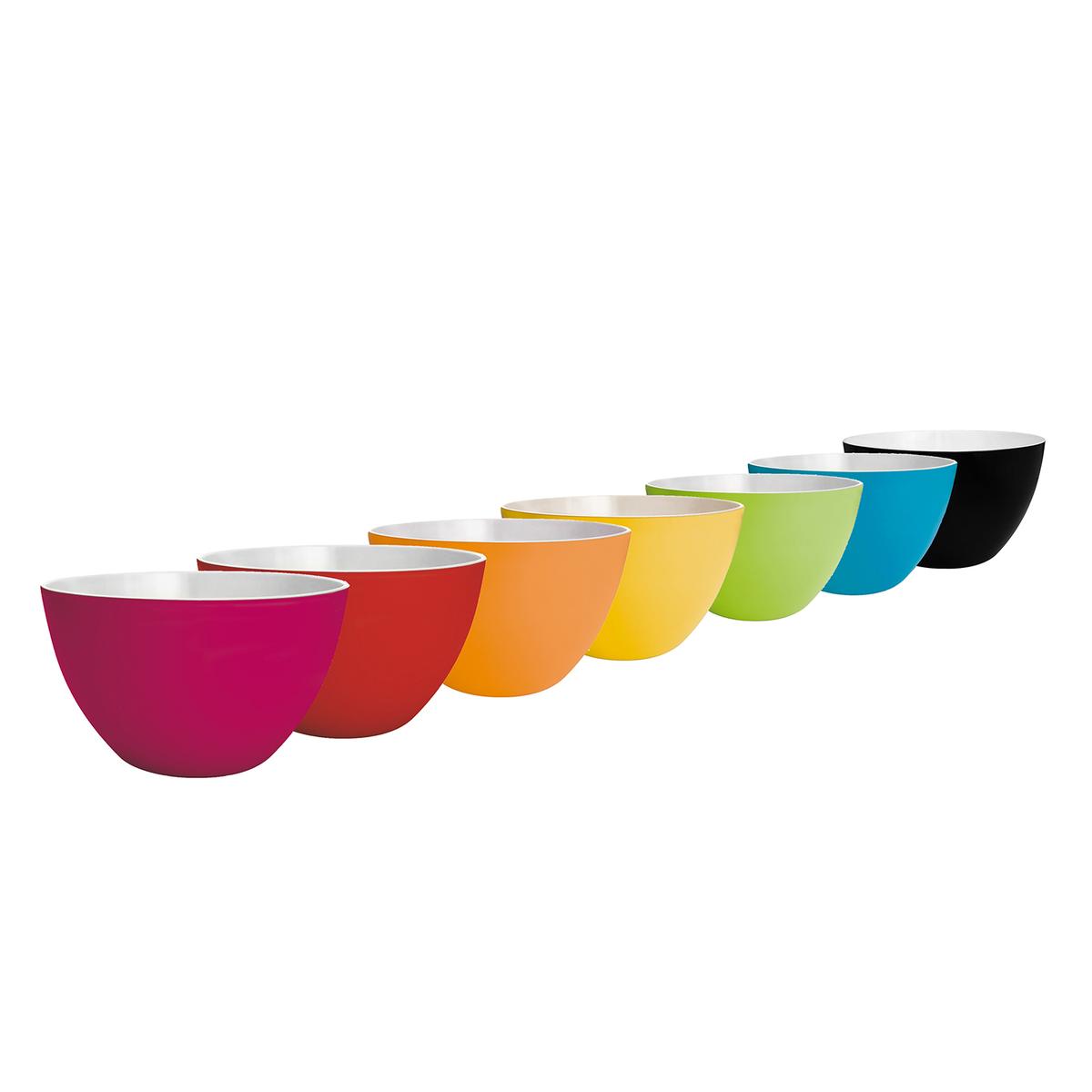 ZAK duo Saladier S rouge//blanc Ø 18 cm