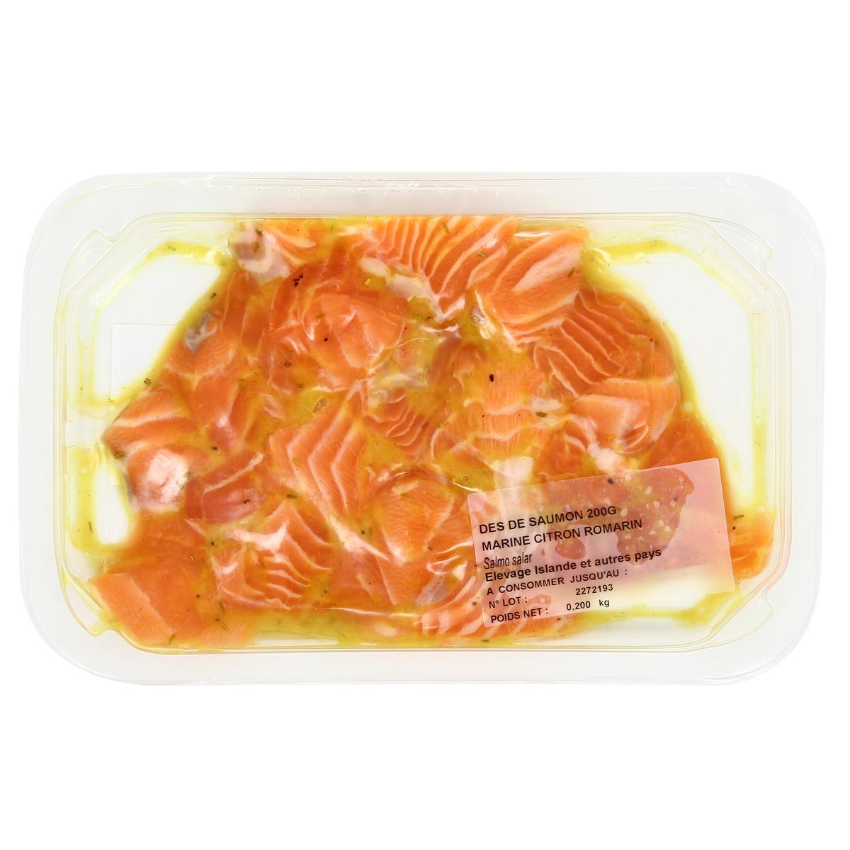 3700164210983 - Mericq - Dés de saumon citron romarin