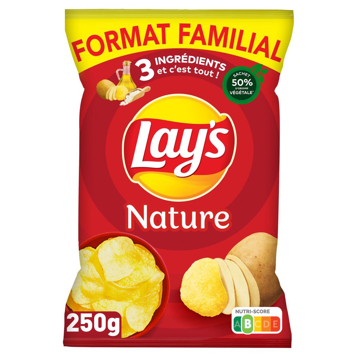 3168930171683 - Lay's - Chips nature