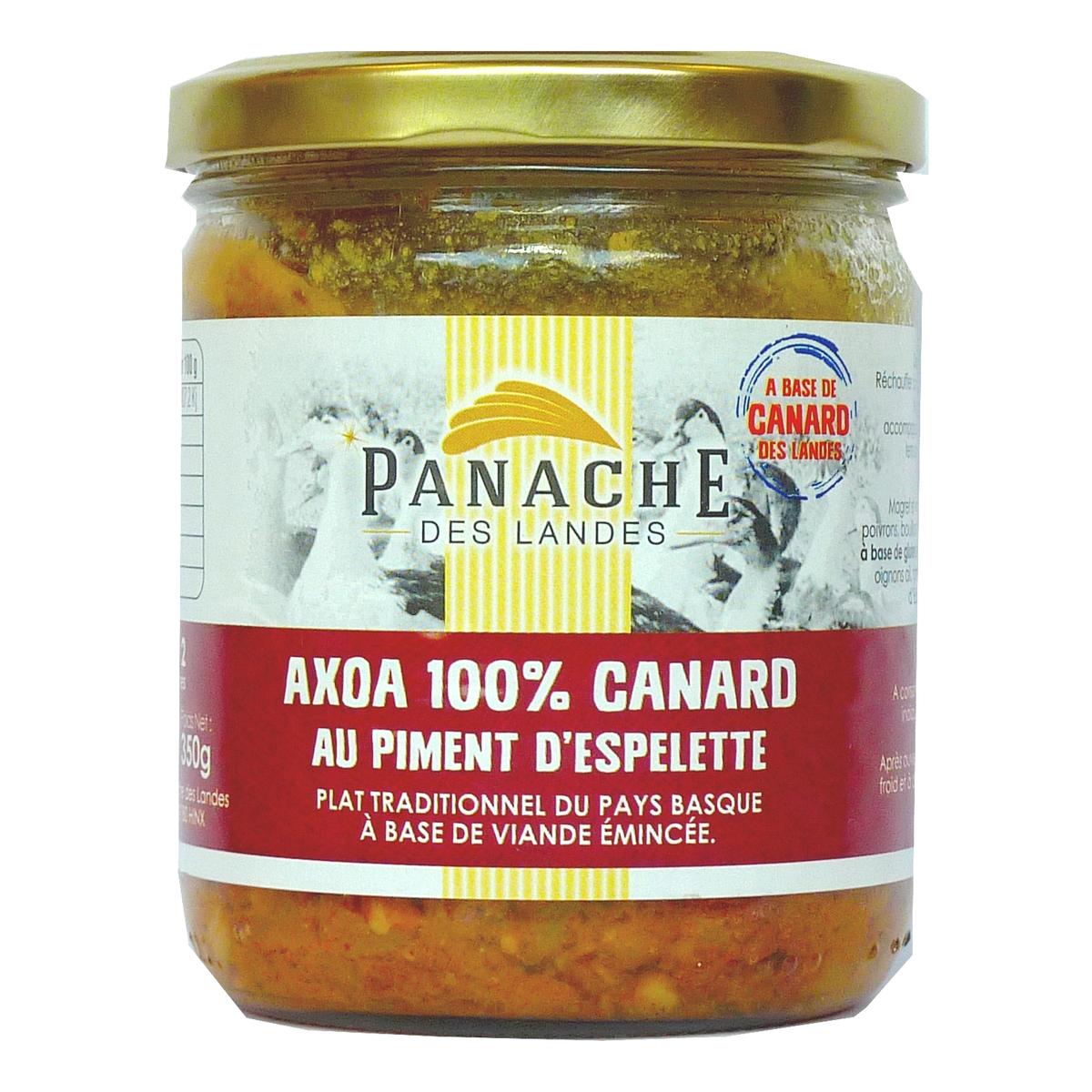 3356650012083 - Panache Des Landes - Axoa de canard au piment d'Espelette