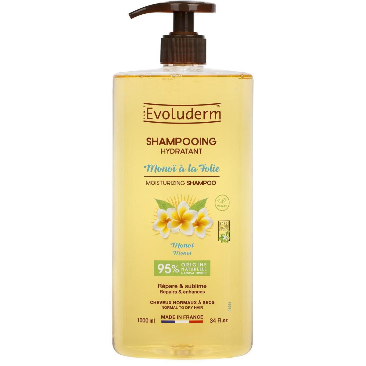 3760100203783 - Evoluderm - Shampooing Hydratant Monoi