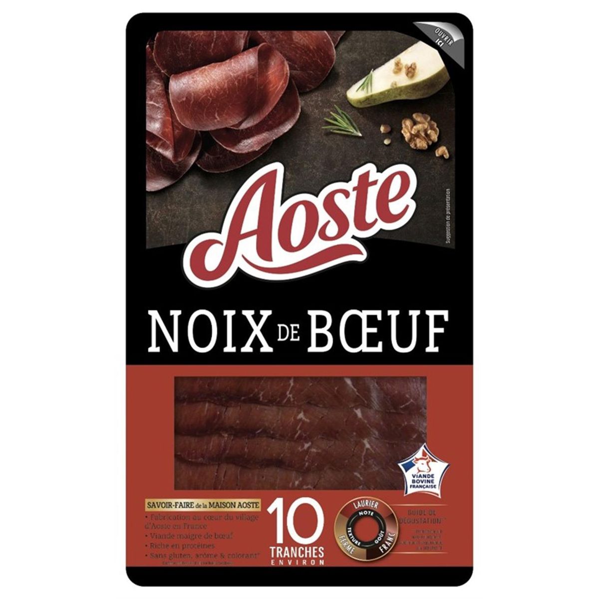 Aoste Noix De Boeuf 80g 10 Tranches Houra Fr