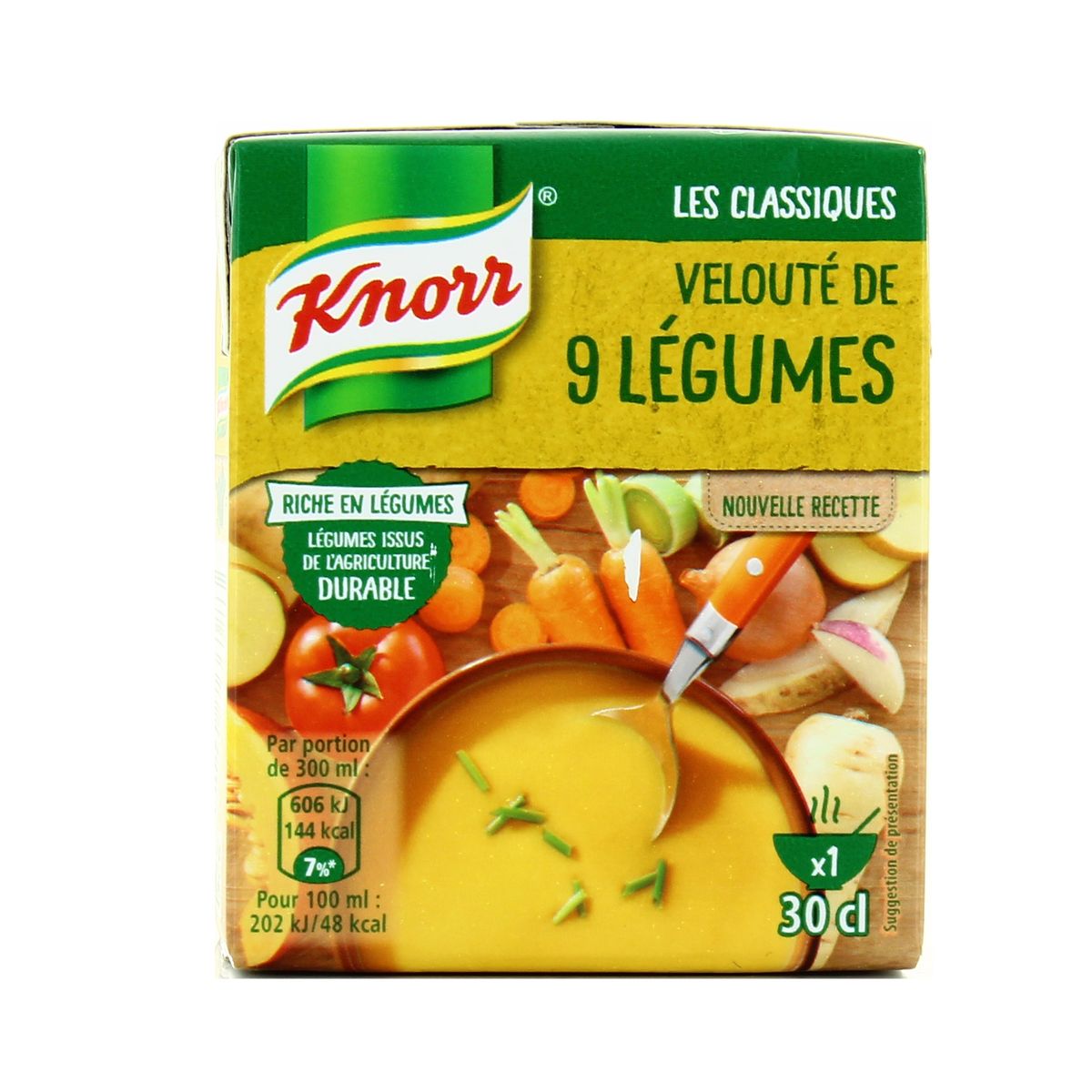 Livraison à domicile Knorr Velouté de 9 légumes, 30cl