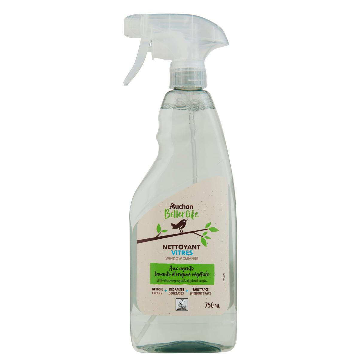 3596710527083 - Auchan Better Life - Spray nettoyant vitres