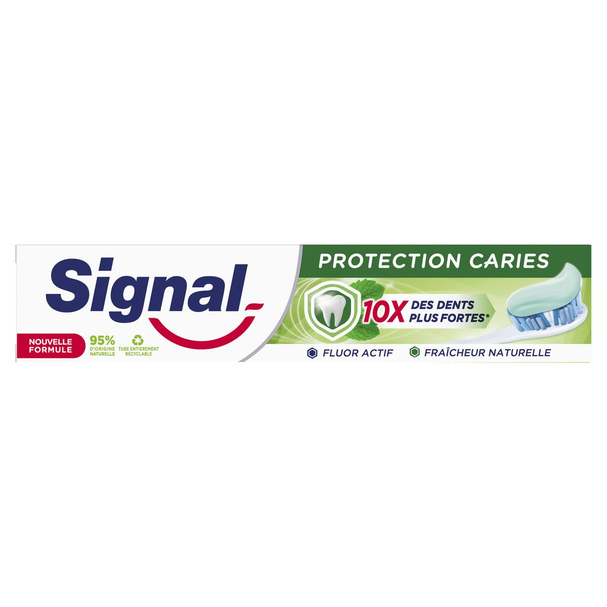 8717163247983 - Signal - Dentifrice en tube protection caries fraîcheur naturelle