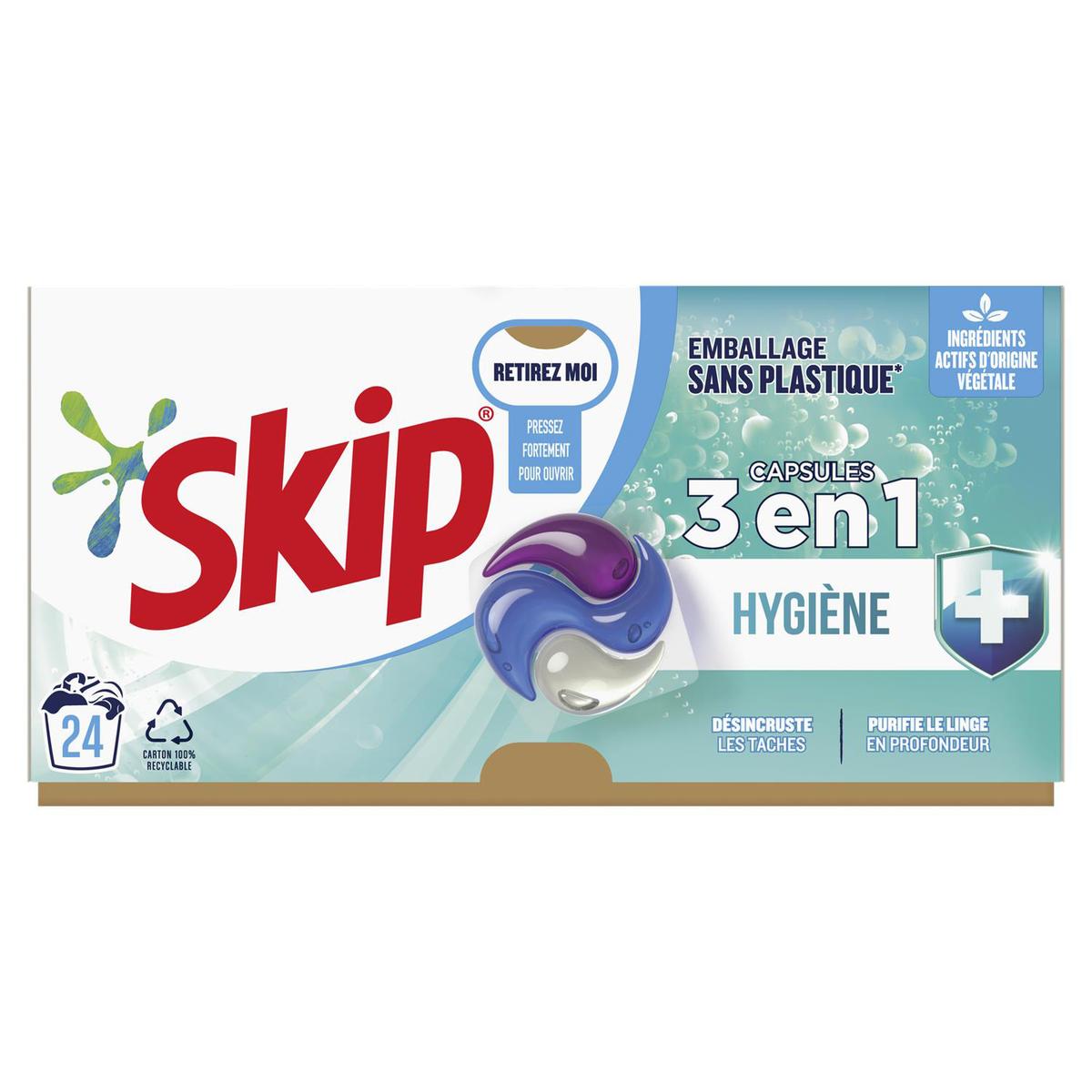 Livraison à domicile Skip Lessive liquide Active Clean, 1,17L