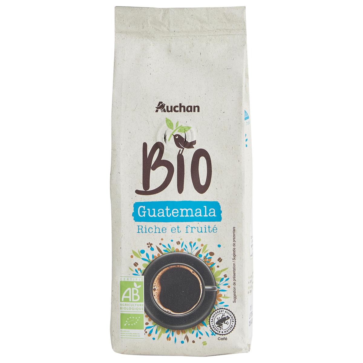 3245678169483 - Auchan BIO - Café moulu du Guatemala Bio