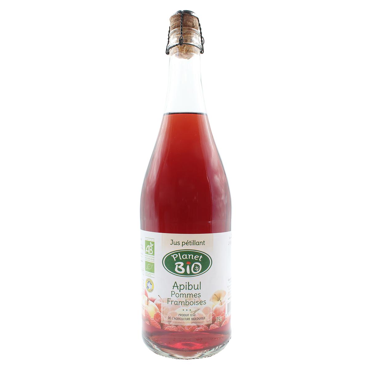 3301591000484 - Planet Bio - Apibul pomme framboise bio