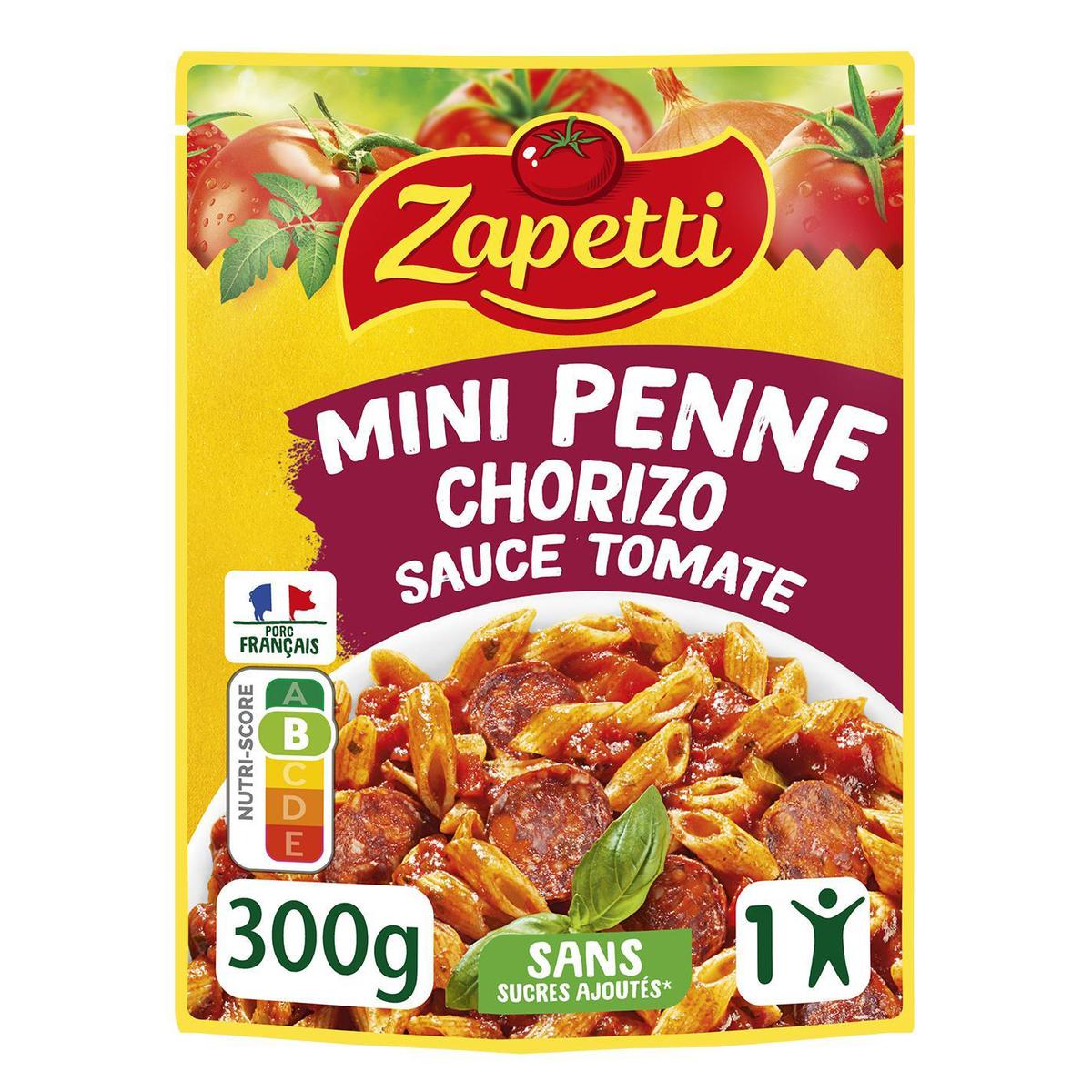 3021690030884 - Zapetti - Mini Penne Chorizo Doux