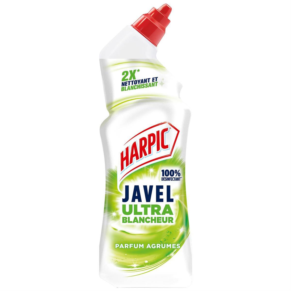 3665468501284 - Harpic - Gel WC Javel Extra Blancheur Agrumes