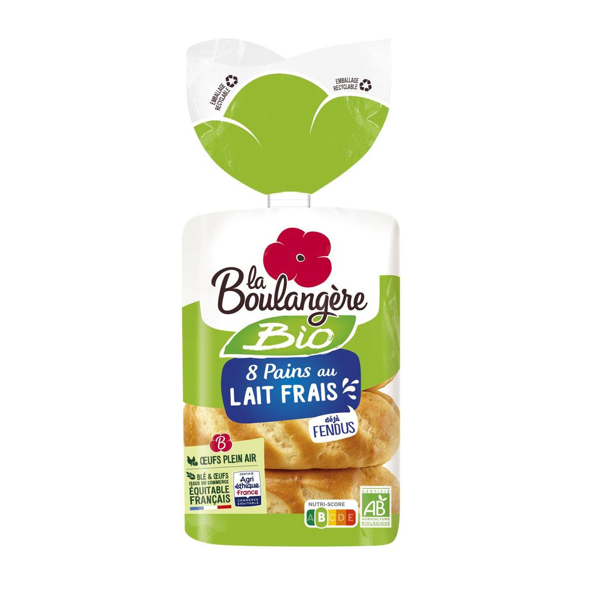 3284230011884 - La Boulangère - Pains au lait Bio