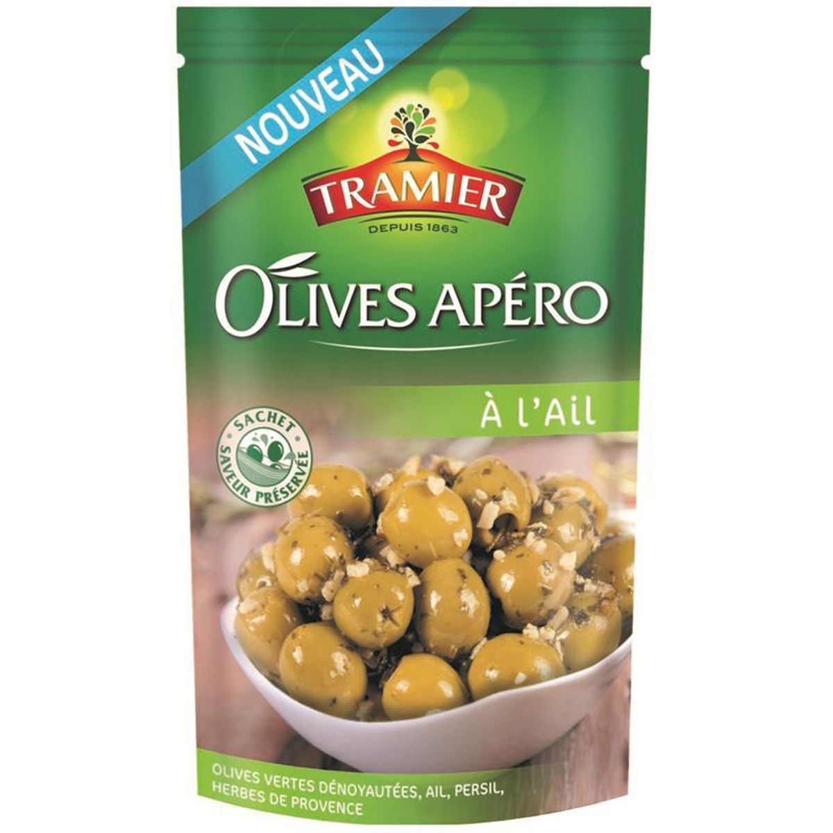 3017239003884 - Tramier - Olives apéro à l'ail