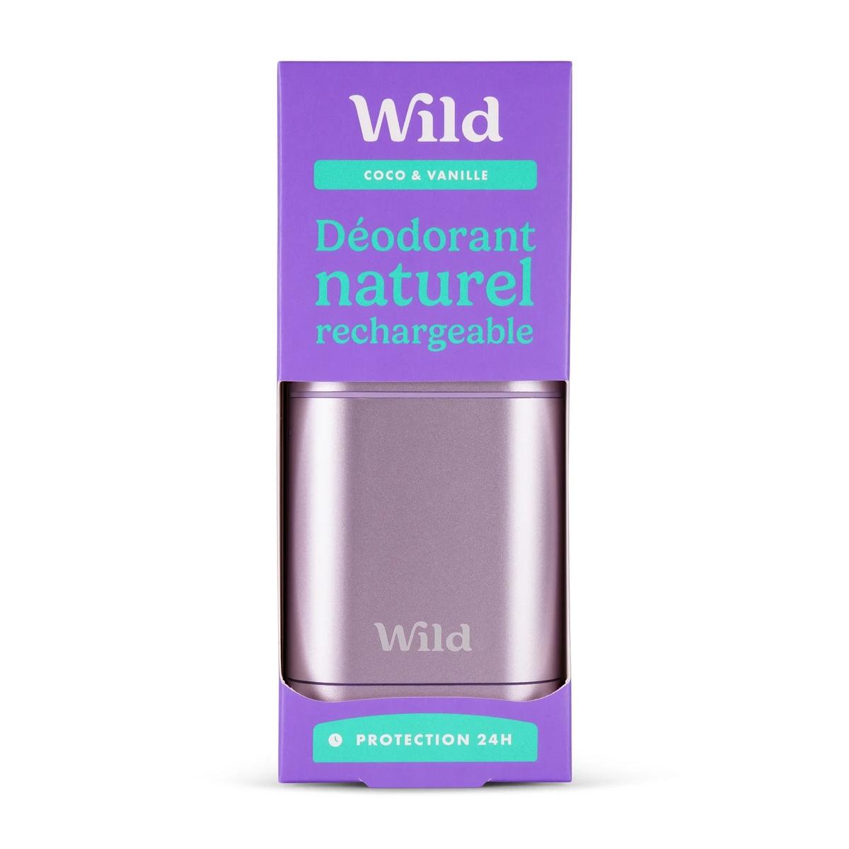 5060968414184 - Wild - Déodorant en Stick Rechargable coco