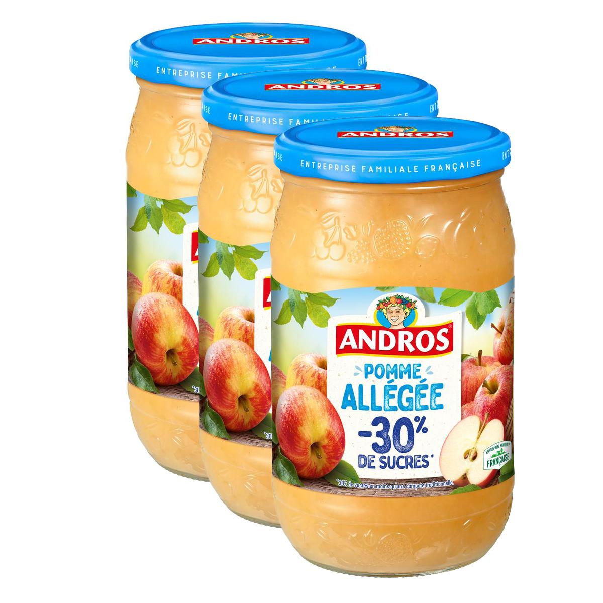 2050000305184 - Andros - Compote de Pomme Allégée