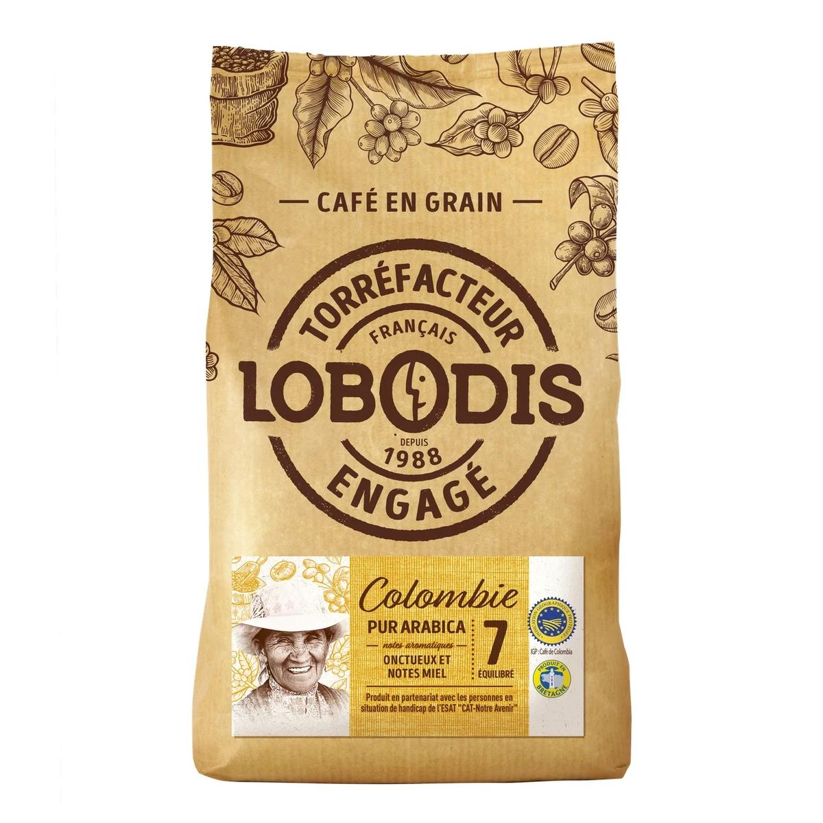 3376221115784 - Lobodis - Café en grains Origine Colombie